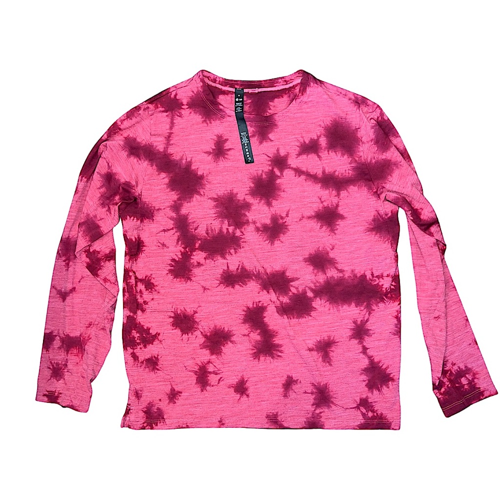 lululemon Lab Wool-Blend Tie Dye Long Sleeve Shirt